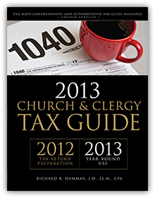 Church and Clergy Tax Guide (2013) – 3392