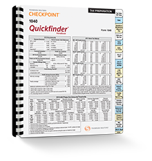 1040 Quickfinder Handbook (2014) - #3484 