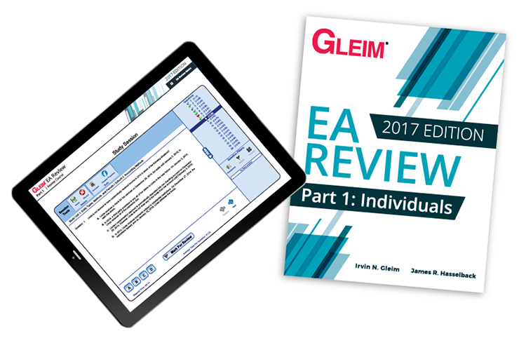 Gleim EA Review Book & Test Prep Online – Part 1 (2017) - #OAB3761S                 